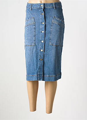 Fustă midi albastru CAPTAIN TORTUE femeie