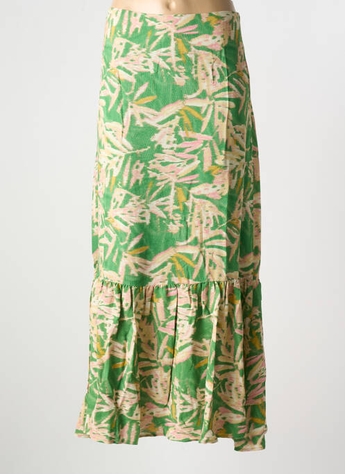 Fustă lungă verde MAISON CAPTAIN femeie