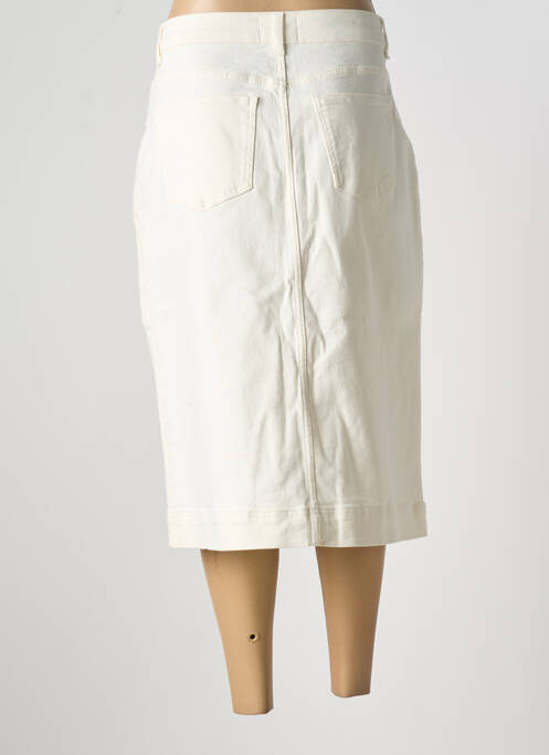 Fustă midi bej MAISON CAPTAIN femeie