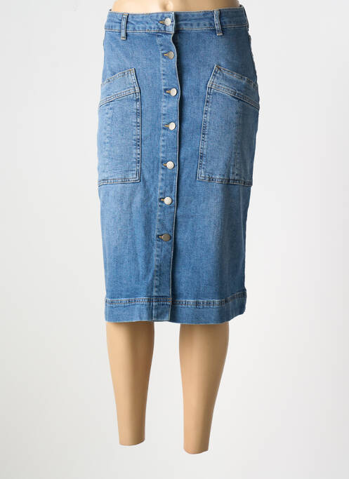 Fustă midi albastru CAPTAIN TORTUE femeie