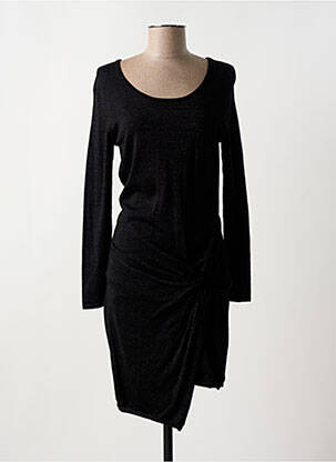 Rochie pulover negru LITTLE MISS BY CAPTAIN TORTUE femeie