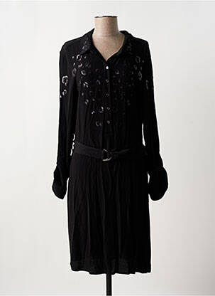 Rochie midi negru CAPTAIN TORTUE femeie