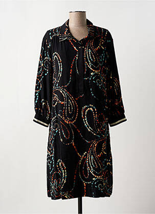 Rochie midi negru MAISON CAPTAIN femeie