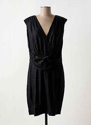 Rochie scurtă fără mâneci fără mâneci negru MAISON CAPTAIN femeie