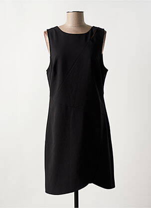 Rochie midi fără mâneci fără mâneci negru TREND BY CAPTAIN TORTUE femeie