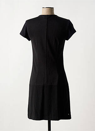 Rochie scurtă mâneci scurte mâneci scurte negru MISS CAPTAIN femeie