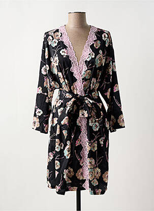 Halat de casă negru ALLANDE femeie