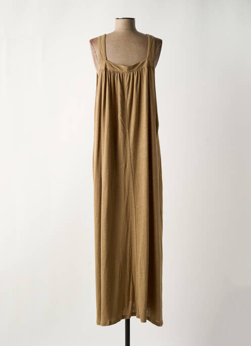 Rochie lungă maro STORIES BY CAPTAIN TORTUE femeie