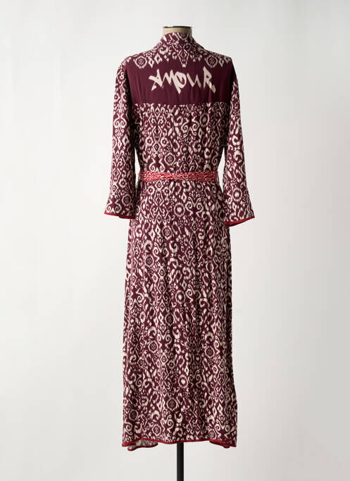 Rochie lungă roșu CAPTAIN TORTUE femeie