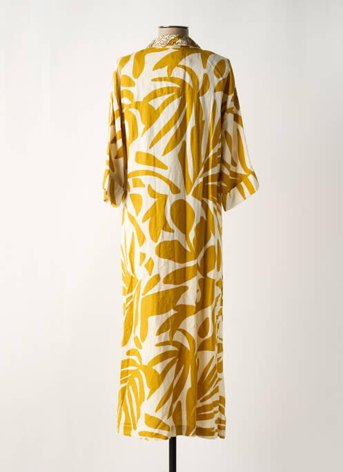 Rochie lungă galben MAISON CAPTAIN femeie