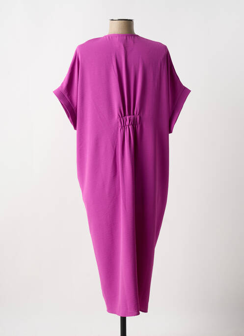 Rochie midi roz CAPTAIN TORTUE femeie