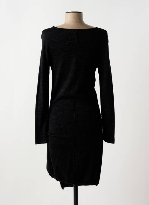 Rochie pulover negru LITTLE MISS BY CAPTAIN TORTUE femeie