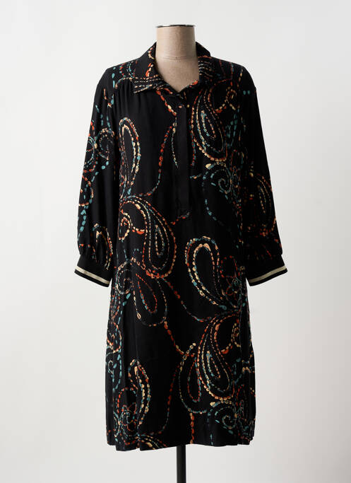 Rochie midi negru MAISON CAPTAIN femeie