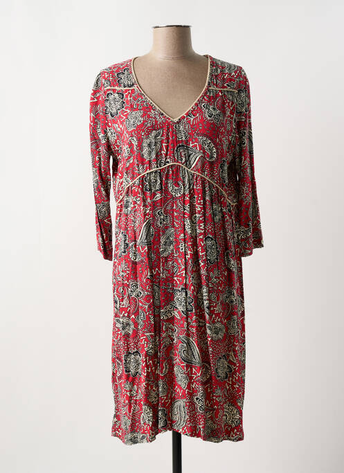 Rochie midi roșu MISS BY CAPTAIN TORTUE femeie