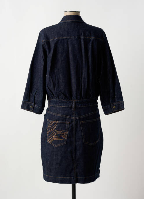 Rochie midi albastru MAISON CAPTAIN femeie