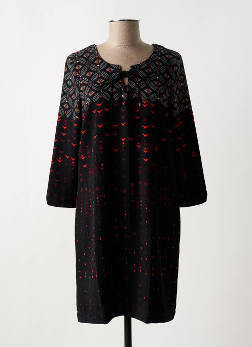 Rochie scurtă negru MISS CAPTAIN femeie