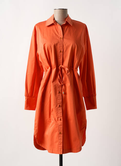 Rochie scurtă portocaliu CAPTAIN TORTUE femeie