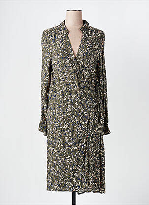 Rochie midi verde CAPTAIN TORTUE femeie