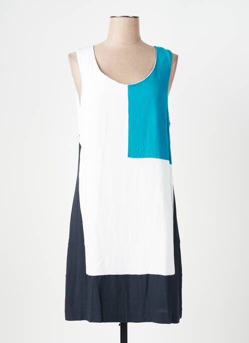 Rochie midi alb MISS CAPTAIN femeie