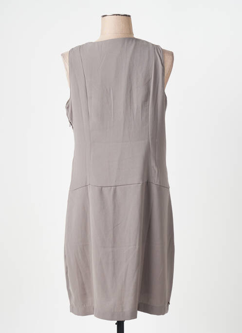 Rochie midi gri MISS CAPTAIN femeie