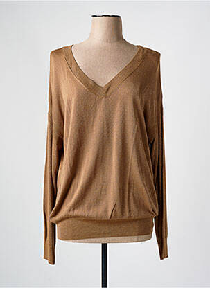 Pulover maro MAISON CAPTAIN femeie