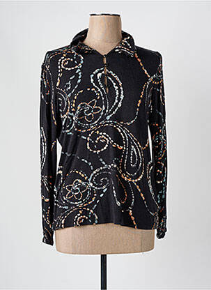 Tricou negru MAISON CAPTAIN femeie