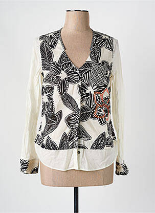 Cămașă bej MISS CAPTAIN femeie