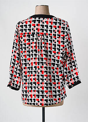 Top elasticitate mâneci 3/4 portocalie TREND MISS CAPTAIN TREND femeie
