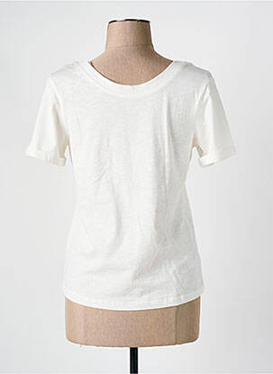 Tricou elasticitate mâneci scurte bej CAPTAIN TORTUE femeie