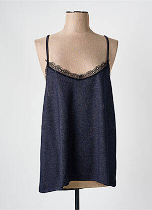 Top albastru CAPTAIN TORTUE femeie