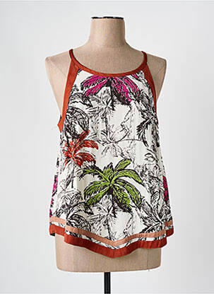 Top portocaliu CAPTAIN TORTUE femeie