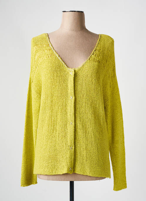 Vestă cu mâneci lungi verde MISS BY CAPTAIN TORTUE femeie