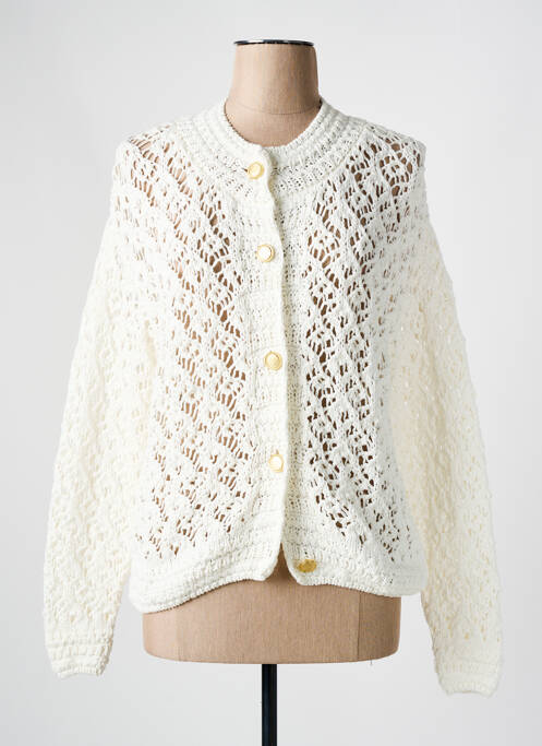 Vestă cu mâneci lungi alb CAPTAIN TORTUE femeie