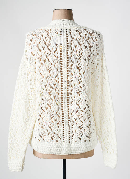 Vestă cu mâneci lungi alb CAPTAIN TORTUE femeie