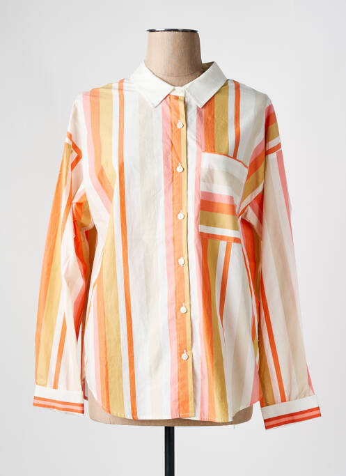 Cămașă portocaliu MAISON CAPTAIN femeie