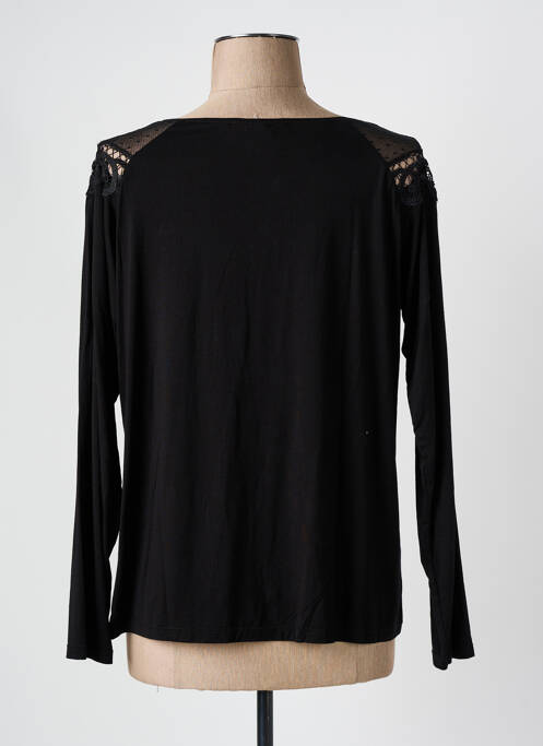 Top negru MAISON CAPTAIN femeie