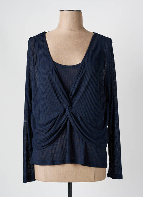 Twin-set albastru CAPTAIN TORTUE femeie