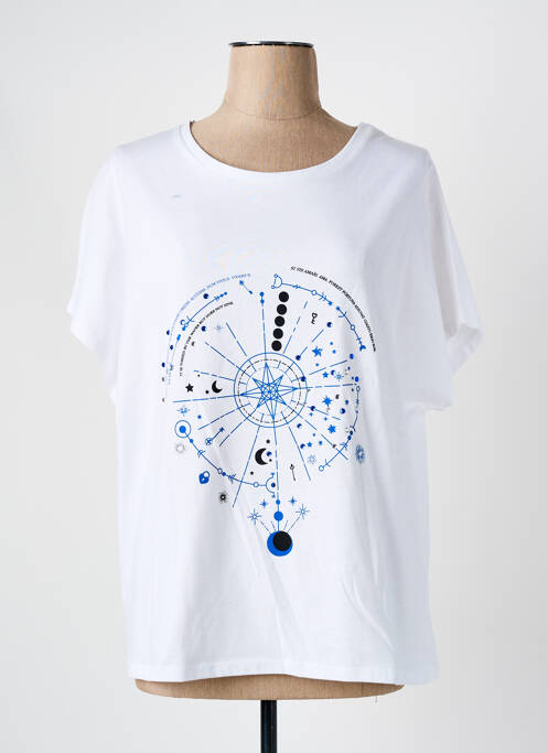 Tricou alb CAPTAIN TORTUE femeie