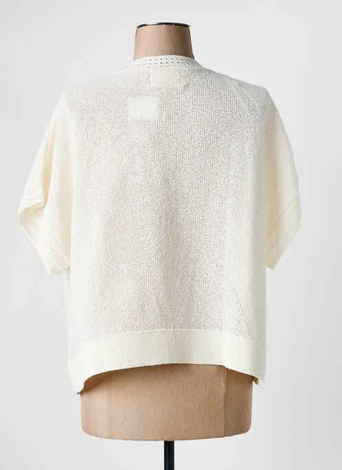 Vestă cu mâneci scurte bej MAISON CAPTAIN femeie