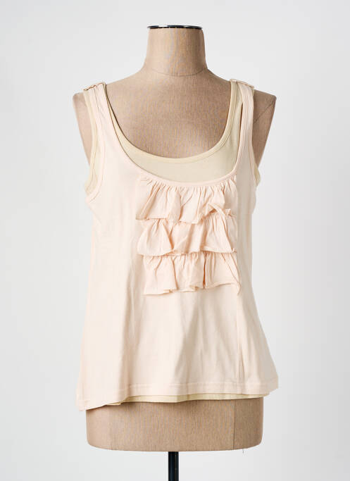 Top bej MISS CAPTAIN femeie