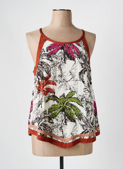 Top portocaliu CAPTAIN TORTUE femeie