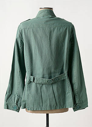Jachete casual guler de bluză verde CAPTAIN TORTUE femeie
