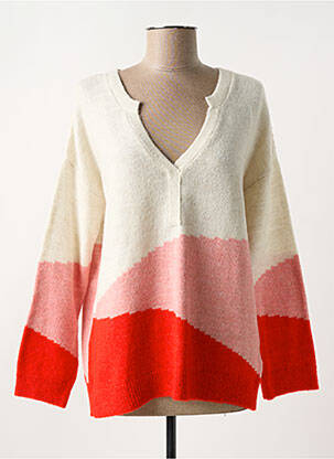 Pulover bej CAPTAIN TORTUE femeie