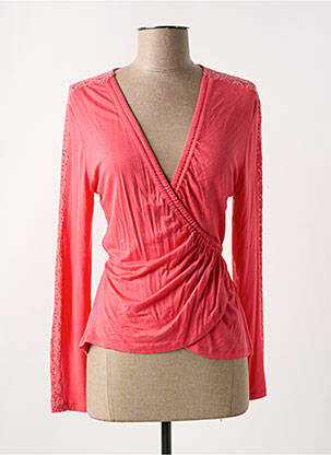 Cardigan petrecut roz DREAMWEAR BY JAVA femeie