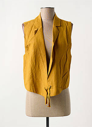 Jachete casual galben MAISON CAPTAIN femeie