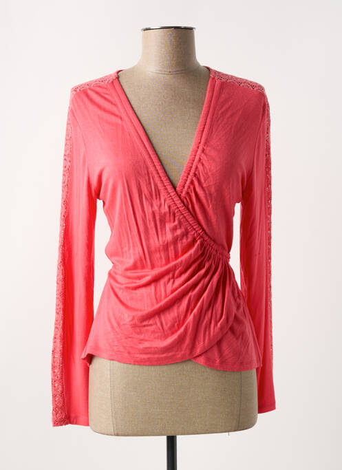 Cardigan petrecut roz DREAMWEAR BY JAVA femeie