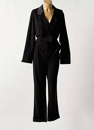 Salopetă-pantalon negru SIGNATURE BY CAPTAIN TORTUE femeie