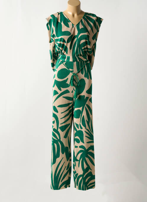 Salopetă-pantalon verde MAISON CAPTAIN femeie