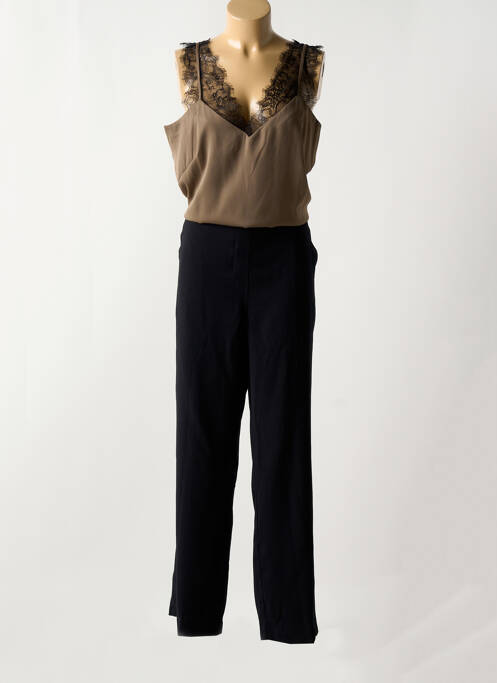 Salopetă-pantalon negru MAISON CAPTAIN femeie