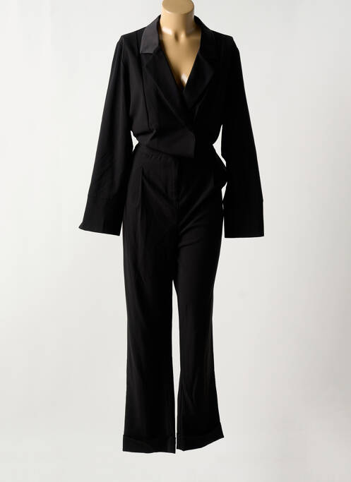 Salopetă-pantalon negru SIGNATURE BY CAPTAIN TORTUE femeie